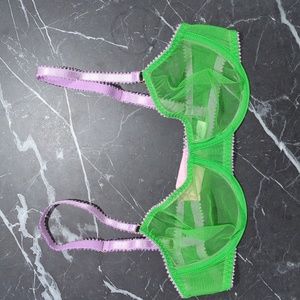 Dora Larsen mesh bra